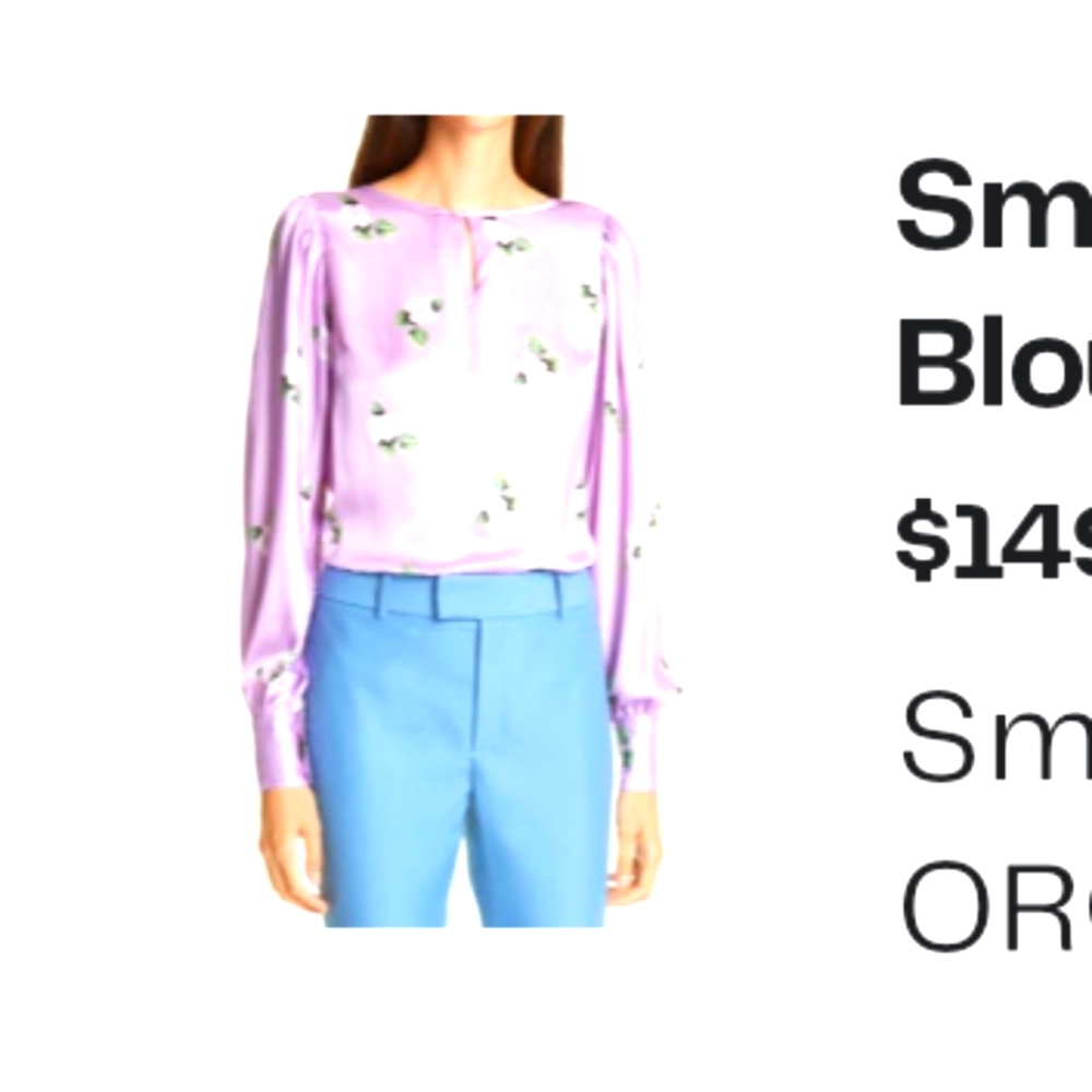 Smythe satin top